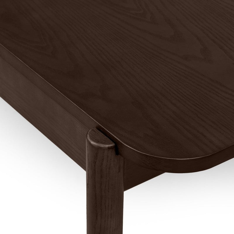 Masă extensibilă Iselio, 160-200 cm, dreptunghiulară, nuc, frasin
