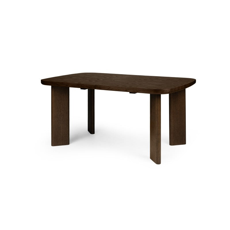 Masă extensibilă Marbella, 160-200 cm, dreptunghiulară, stejar închis