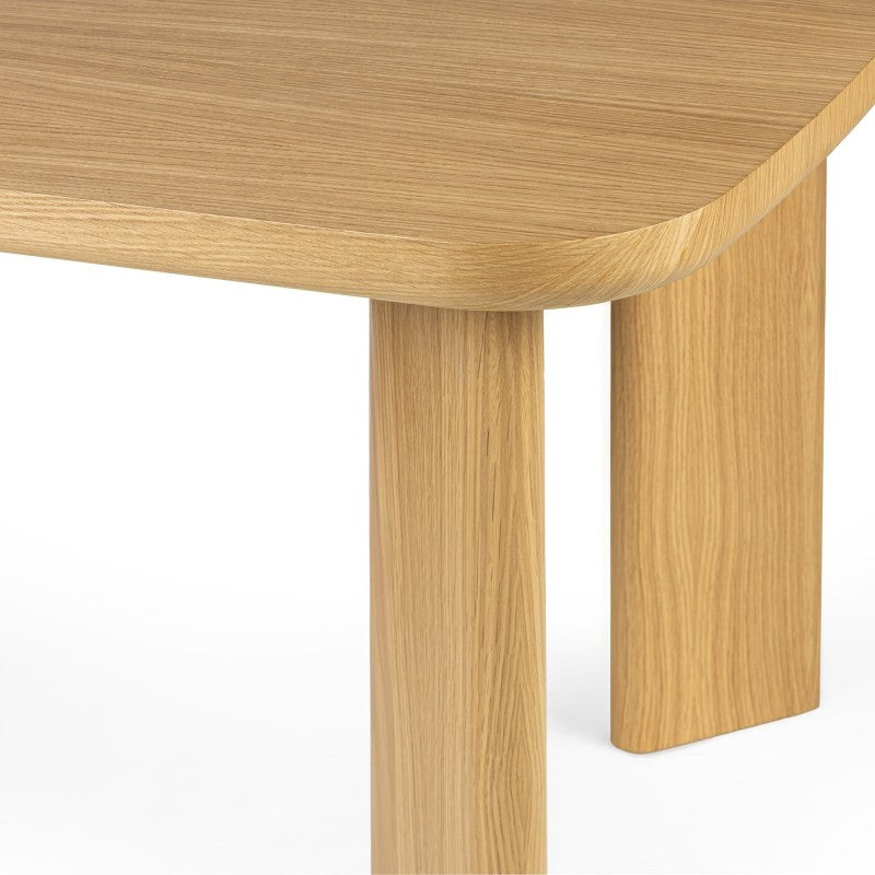Masă extensibilă Marbella, 160-200 cm, dreptunghiulară, stejar natur