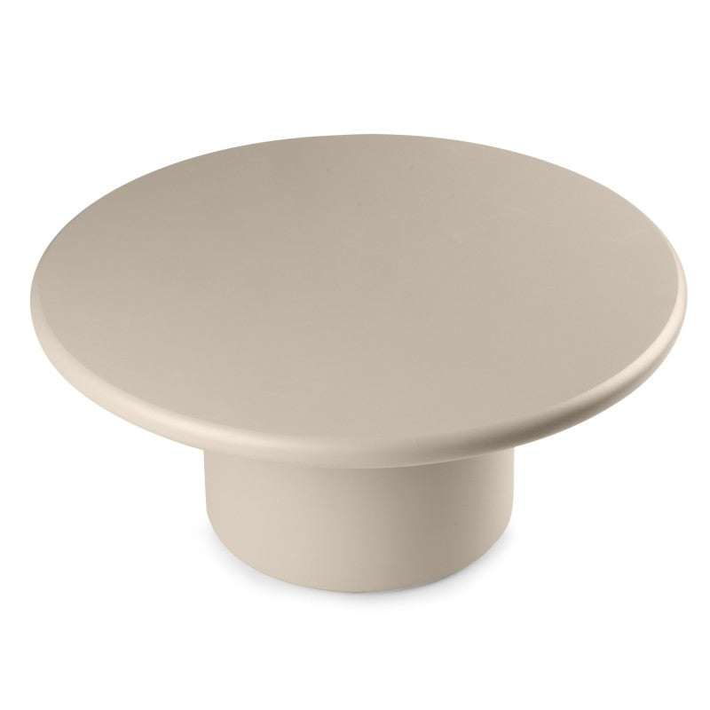 Măsuță de cafea Arce, 80 cm, bej închis, mată