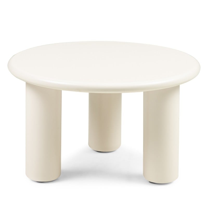 Măsuță de cafea Blair, 60 cm, crem, mată