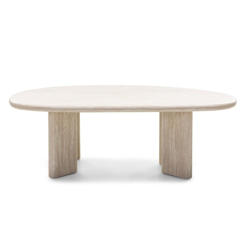 Măsuță de cafea Cameron, 130 cm, travertin