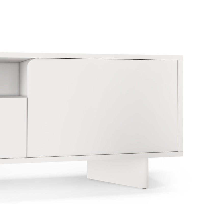 Comodă TV Bloom, 160 cm, albă