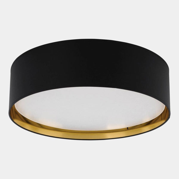 Plafoniera Bilbao BLACK/GOLD 450