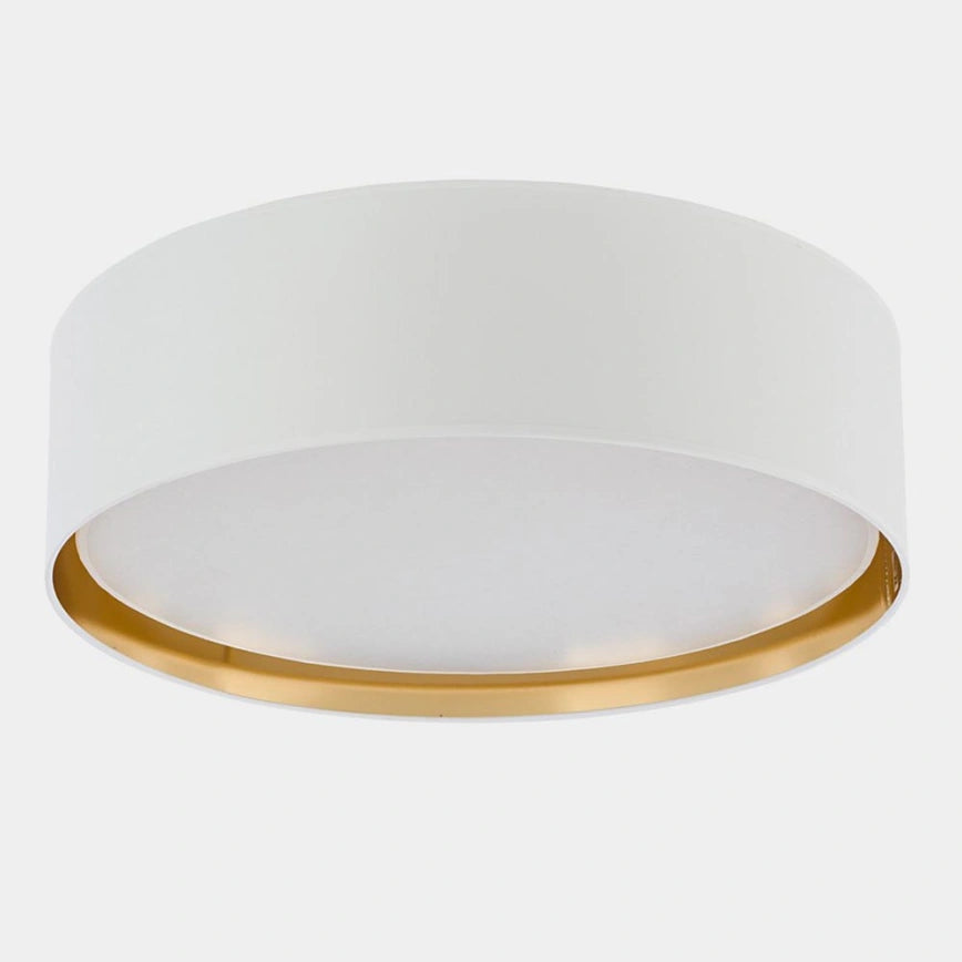 Plafonieră TK Lighting Bilbao 600, alb/auriu, 3433