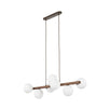 Lustra Estera Dark Wood 7 10272